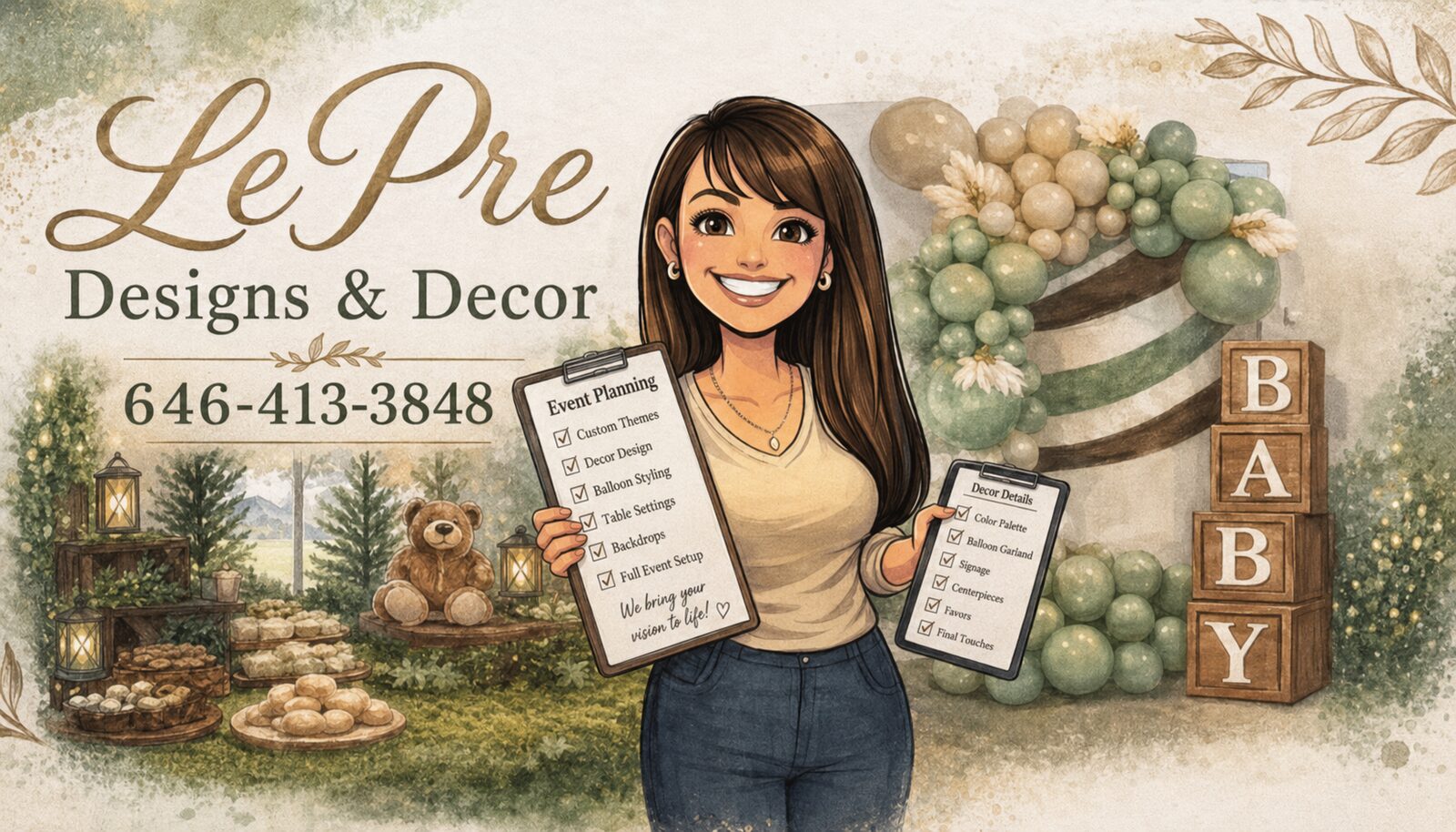 LePre Designs & Decor logo